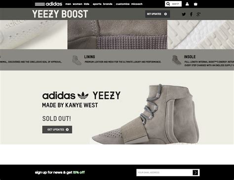 yeezy canada official site